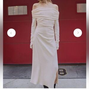 NWT Mango Off Shoulder Dress